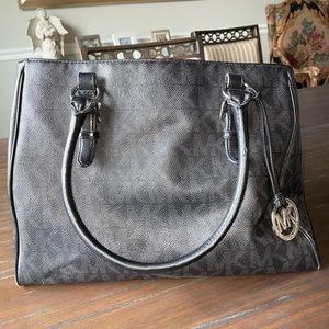 Michael Kors Black Leather Purse
